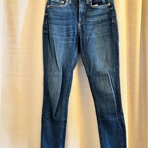 RAG & BONE High Rise Ankle Skinny Jeans Size 26